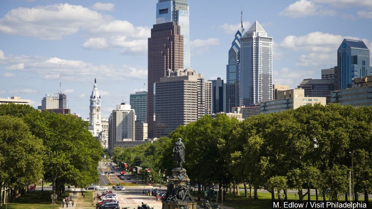 Benjamin Franklin Parkway in Philadelphia
